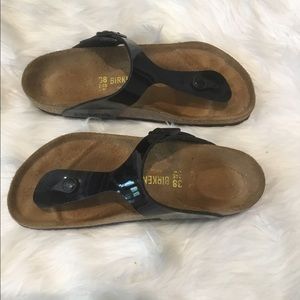Birkenstock Black Patent Leather 7.5 or 38